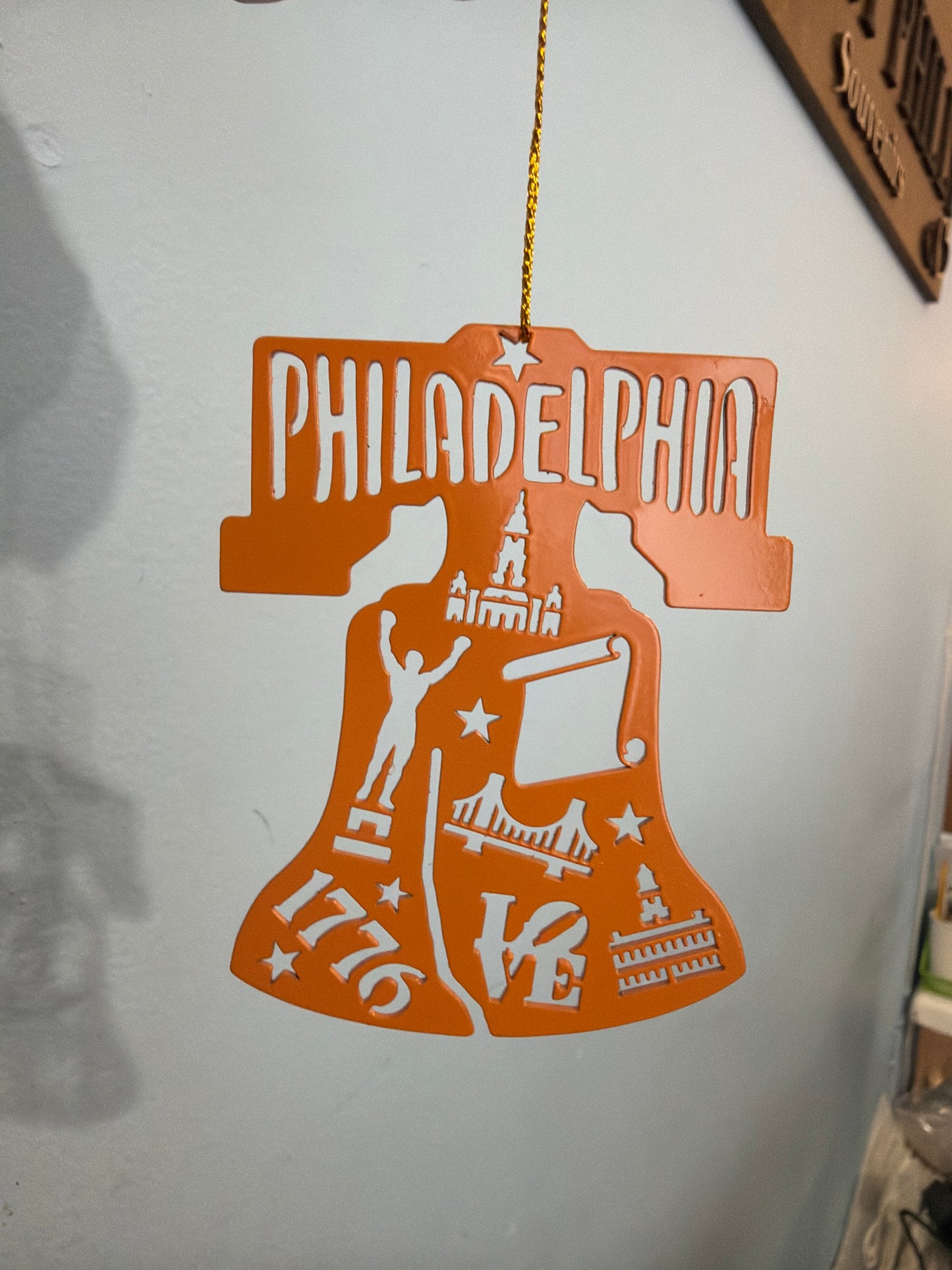 Philadelphia Christmas Ornament