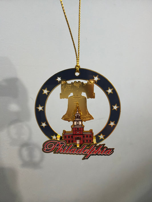 Philadelphia Christmas Ornament