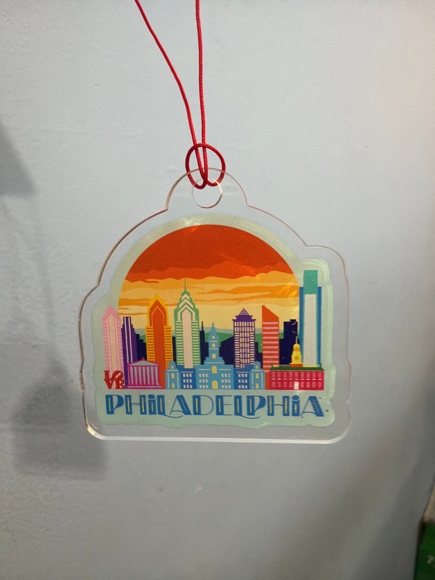Philadelphia Christmas Ornament