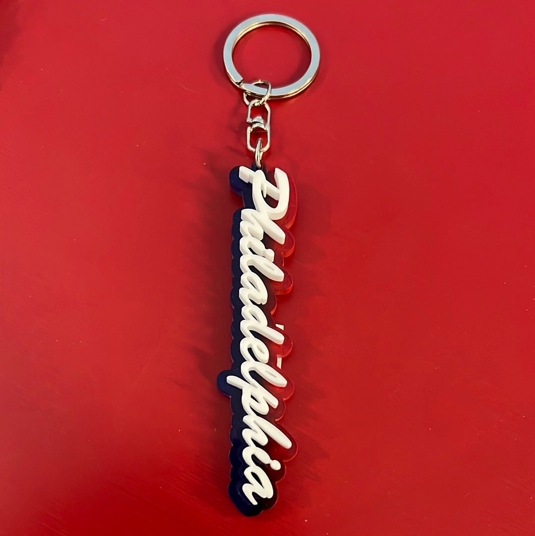 Philadelphia Keychain