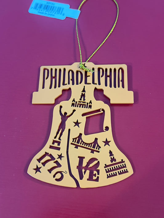 Philadelphia Christmas Ornament