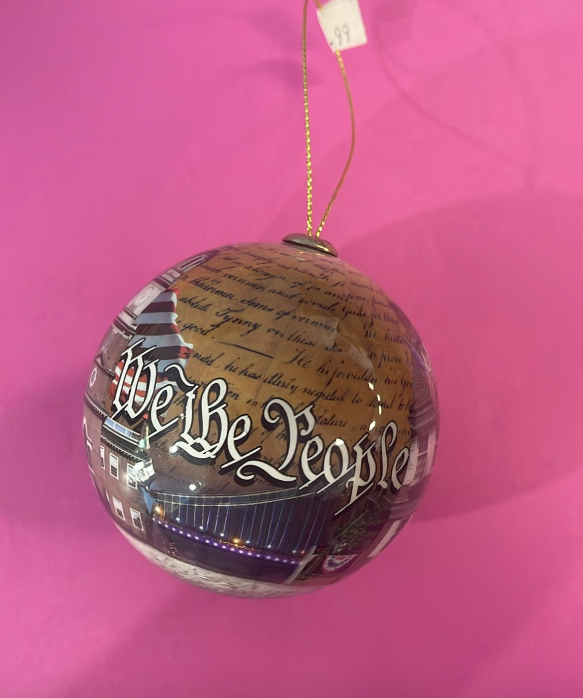 Philadelphia Christmas Ornament