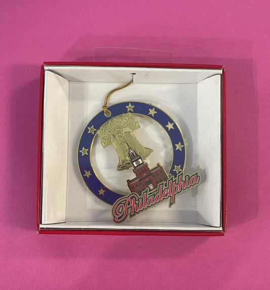 Philadelphia Christmas Ornament